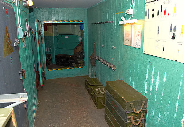 Entrance chamber - Coastal Artillery