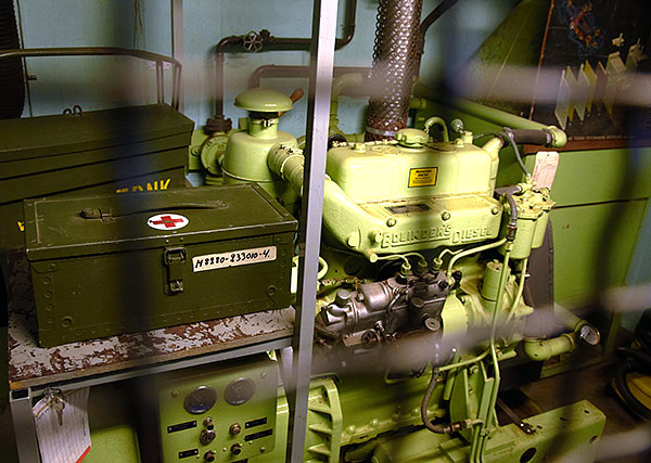 Diesel generator - Coastal Artillery