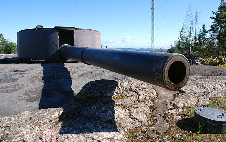 #7 - 12 inch (305 mm) turret gun