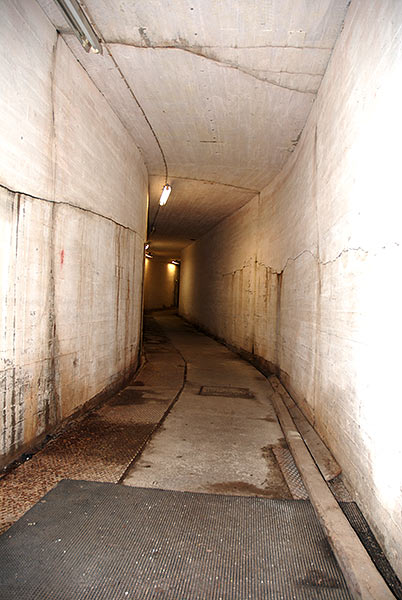 Entrance to 12 inch battery - Coastal Artillery