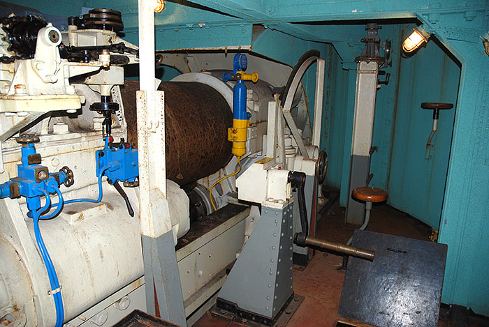 Interiors of the turret - Coastal Artillery