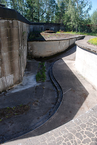 Descent path to the powder cellars - Coastal Artillery