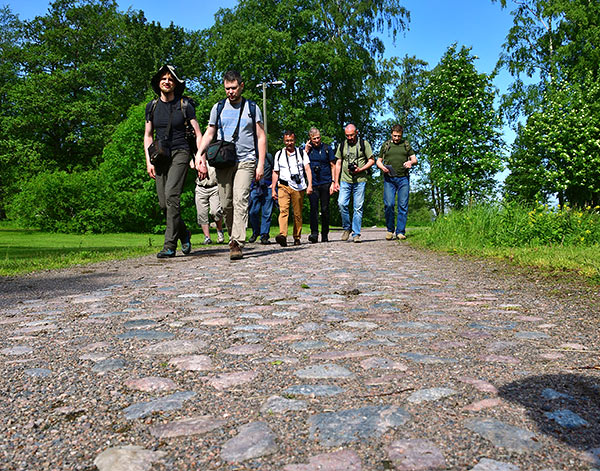 Old military road