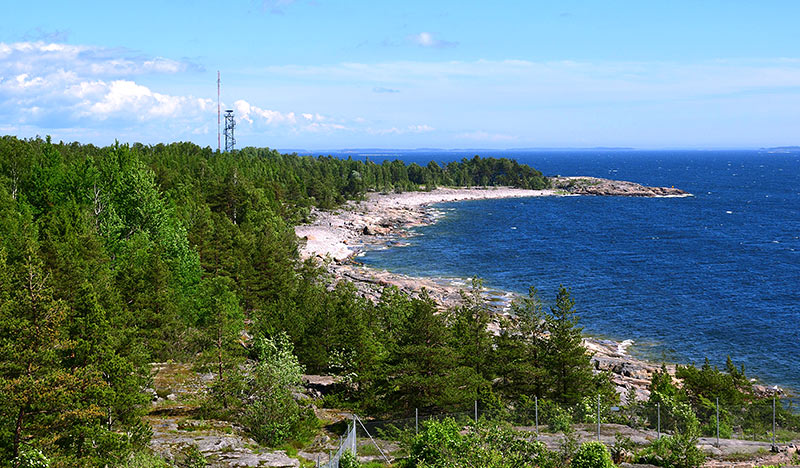 South coast of Isosaari - Coastal Artillery