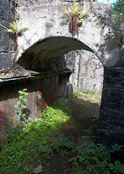 Basement of the gun emplacement - Coastal Artillery