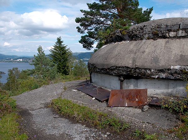 Firepost's embrasures - Coastal Artillery