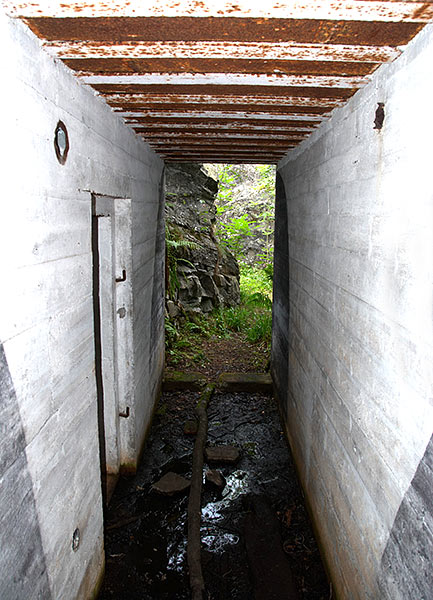 Подземелья форта Кварвен - Береговая артиллерия
