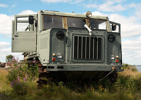 Soviet tractor - Coastal Artillery