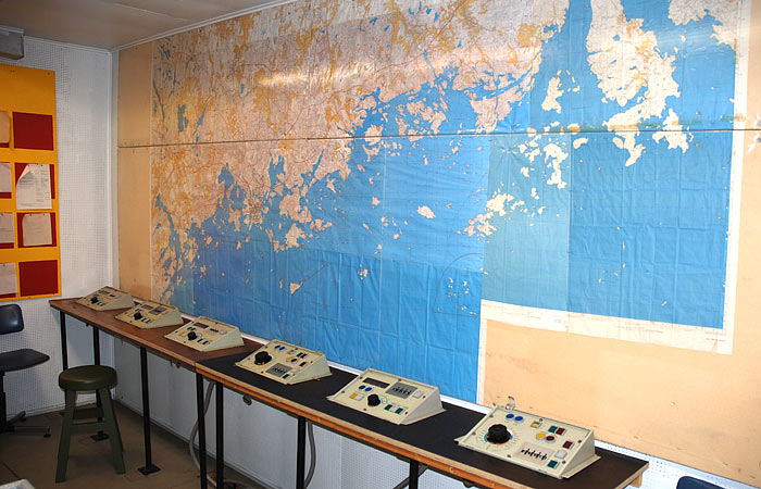 Fire Control room - Coastal Artillery