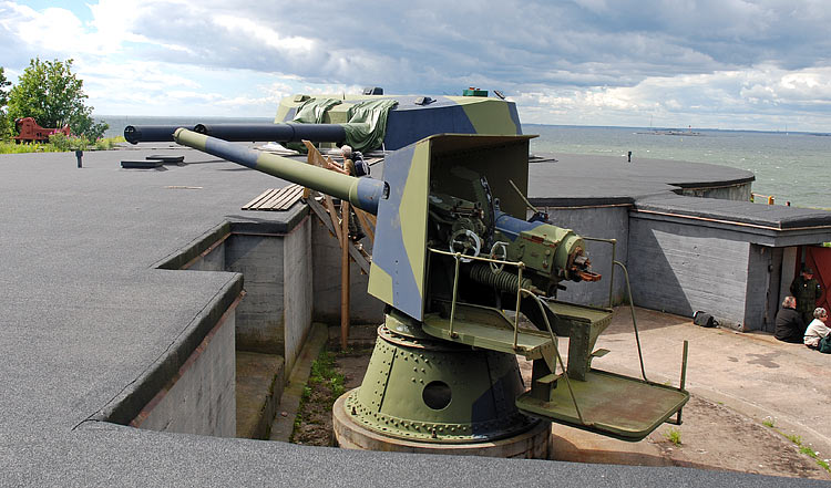 6 inch Canet gun - Coastal Artillery