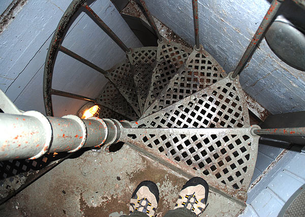 Staircase inside of the tower - Coastal Artillery