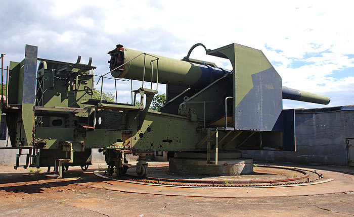 10-дм орудие (254/45 D) - Береговая артиллерия