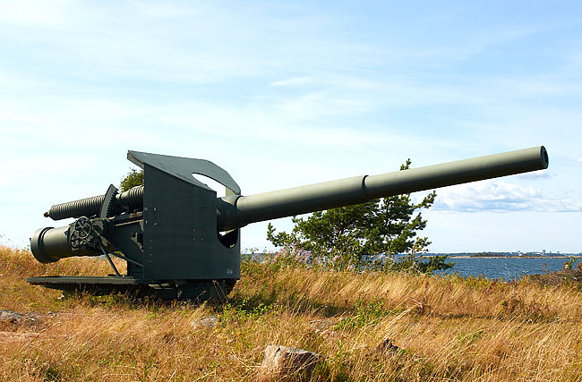203 мм орудие - Береговая артиллерия