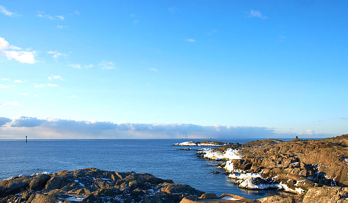 Baltic coastline at Landsort - Coastal Artillery