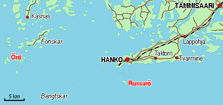 Hanko city vicinities