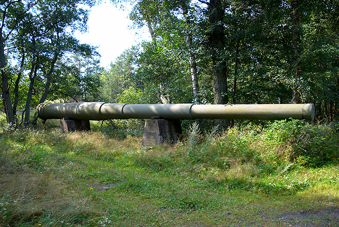 Russian 305 mm barrel - Coastal Artillery