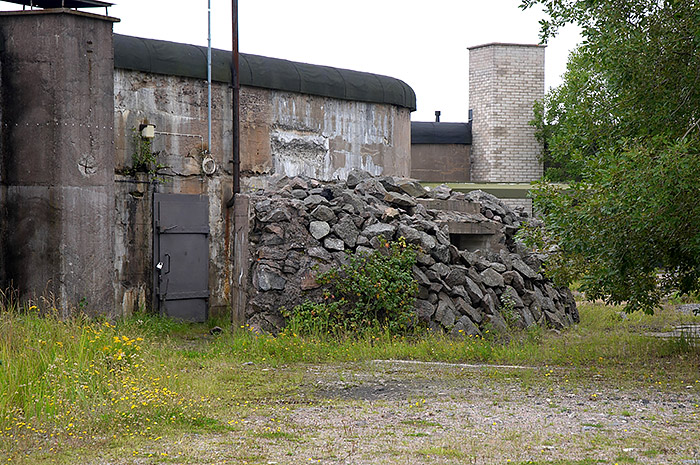 Entrance to the artillery block - Coastal Artillery