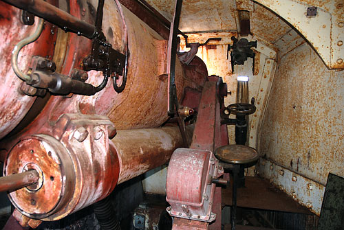 Turret interior - Coastal Artillery