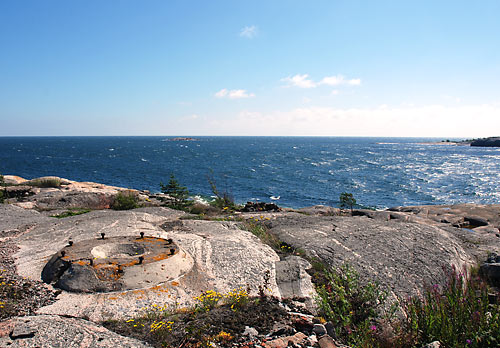 Rocks and sea - Coastal Artillery