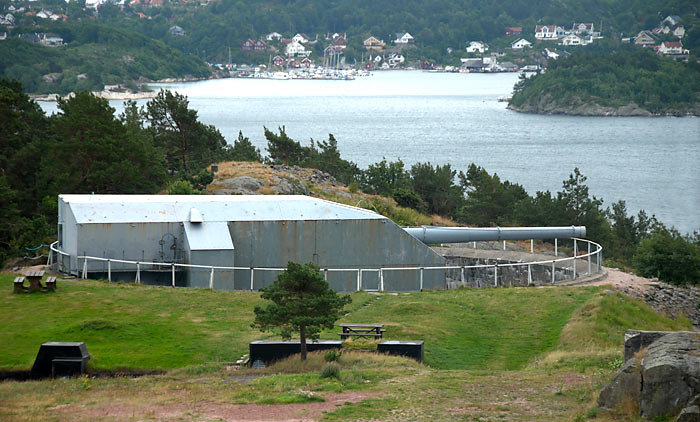 Sight of the turret - Coastal Artillery