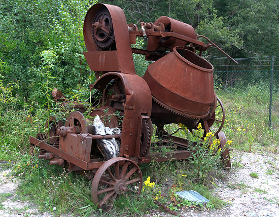 #65 - Vintage concrete mixer