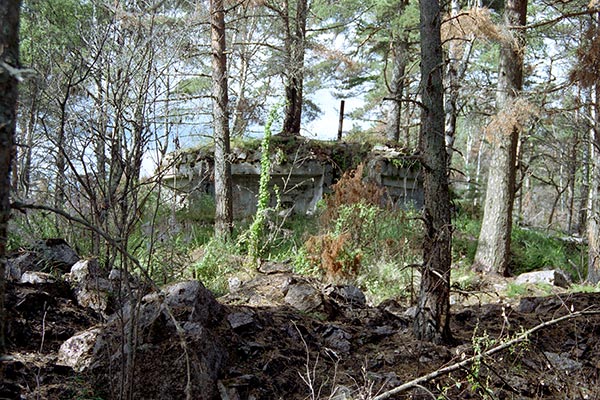 Machine-gun pillbox - Coastal Artillery