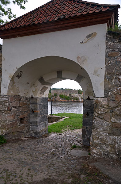 Ferry gate - view from the city - Fredrikstad