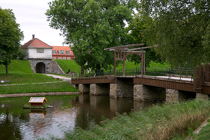 Drawbridge and Rampart Gate - Fredrikstad