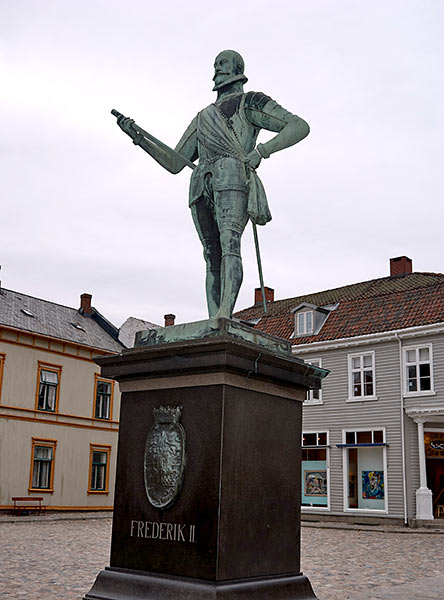 Frederick II King of Denmark and Norway - Fredrikstad