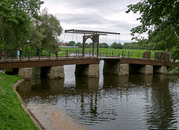 drawbridge in Fredrikstad