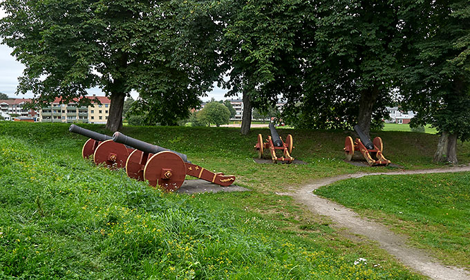 Guns of Fortress Fredrikstad