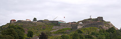 Fredriksten - a fortress on the hill