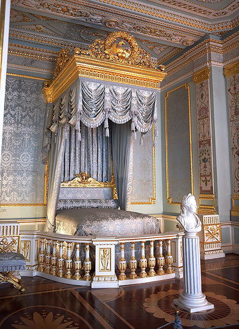 State bedchamber of Empress Maria Feodorovna - Gatchina