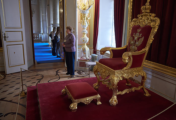 Throne Room of Paul I - Gatchina
