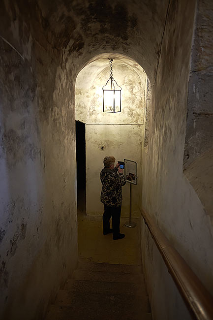 Descent into the Castle basement - Gatchina