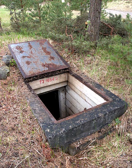 Fox hole - Gotland fortifications