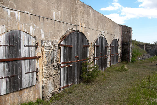 #6 - Powder magazines and shelters