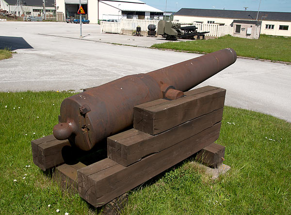 120 mm gun - Gotland fortifications