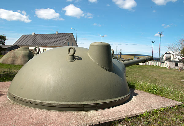 7,5 sm turret gun - Gotland fortifications