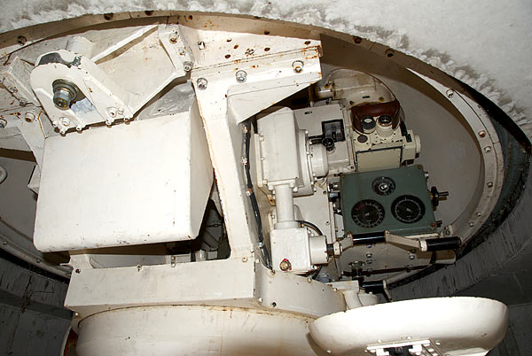 Interiors of 75 mm turret gun - Gotland fortifications