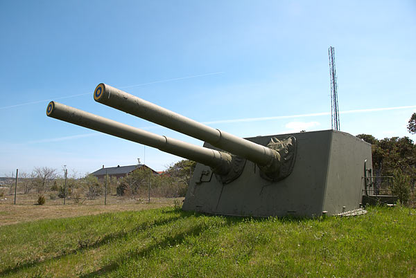 Two guns turret - Gotland fortifications