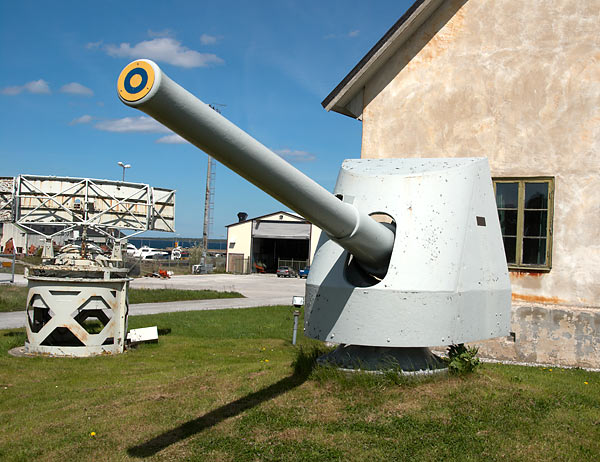 12 sm sea gun - Gotland fortifications