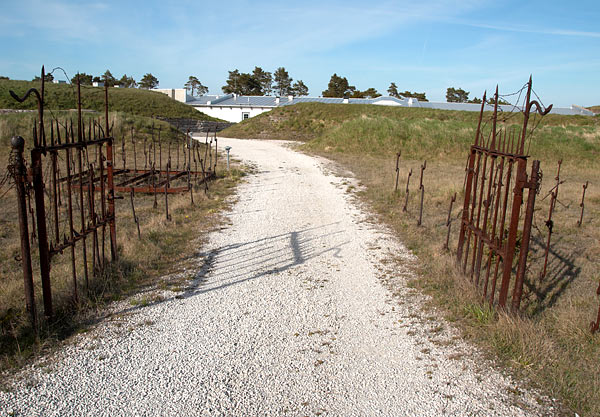 Entrance to battery #1 - Gotland fortifications