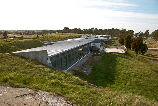 General view of the battery #1 - Gotland fortifications