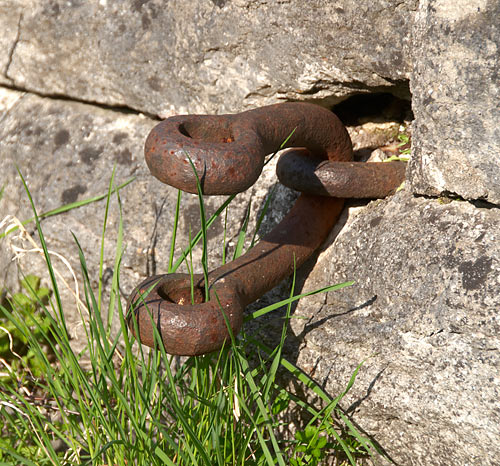 Artillery emplacement in detail - Gotland fortifications