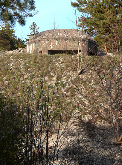 Strengthening the Cape at Bunge Broungs - Gotland fortifications