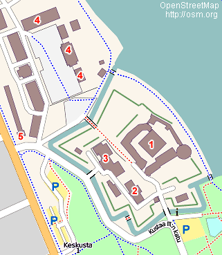 Plan of Hameenlinna fortress
