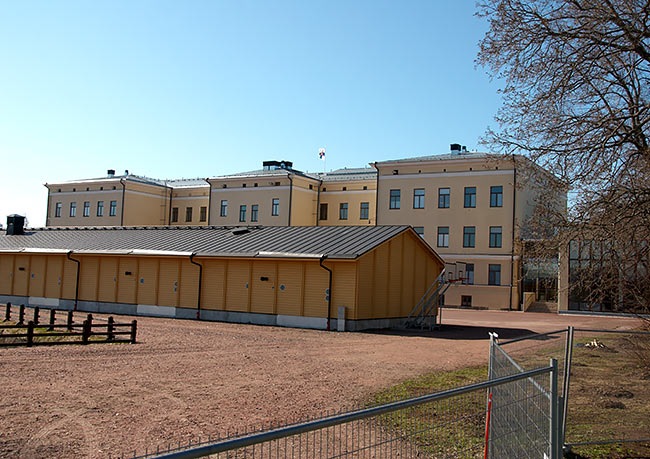The backyard of the Officers' School