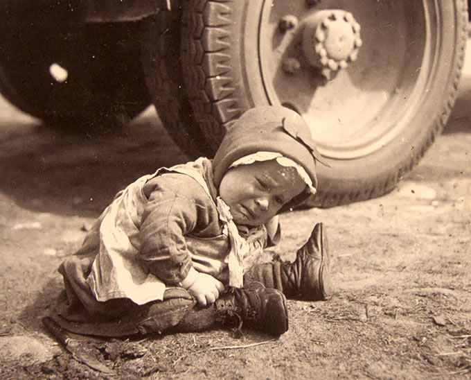 Evacuation of the population of Hanko in the spring of 1940 (photo from the Hanko Front Museum)