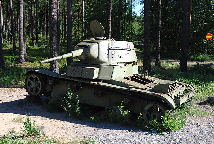 #2 - T-26 tank